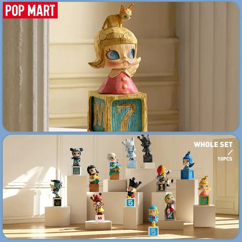 Pop mart molly estátuas de ani - Model Kit Anime Girl avaliação e preço