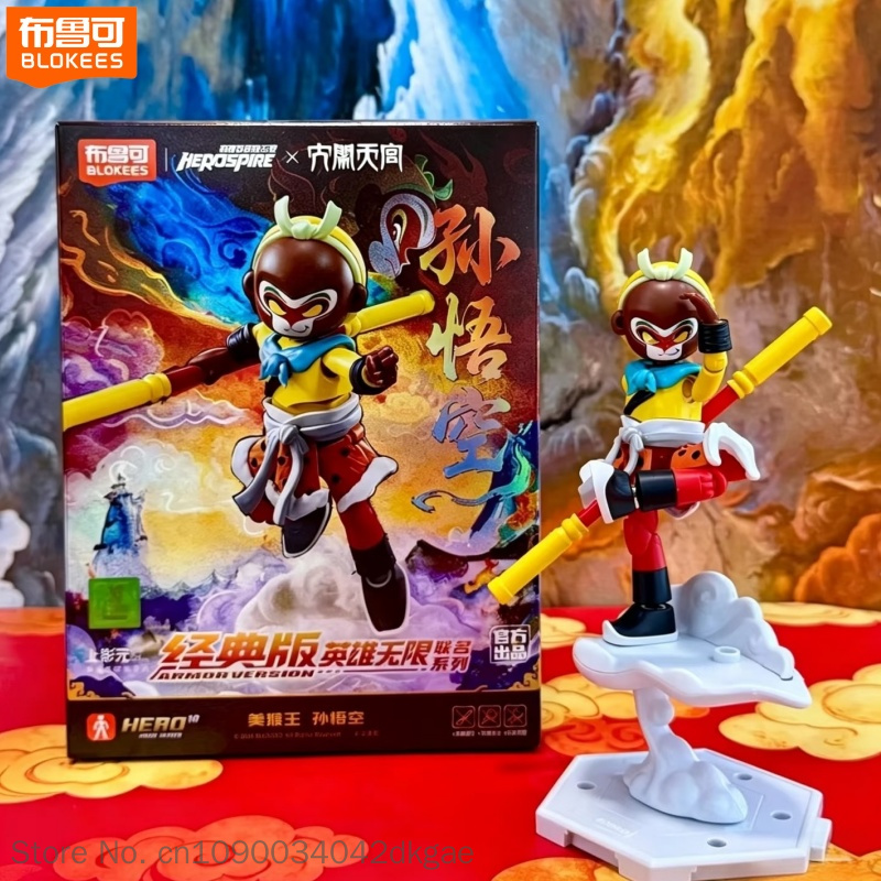 Novo Blokees New Sun Wukong He - Model Kit Wukong avaliação e preço