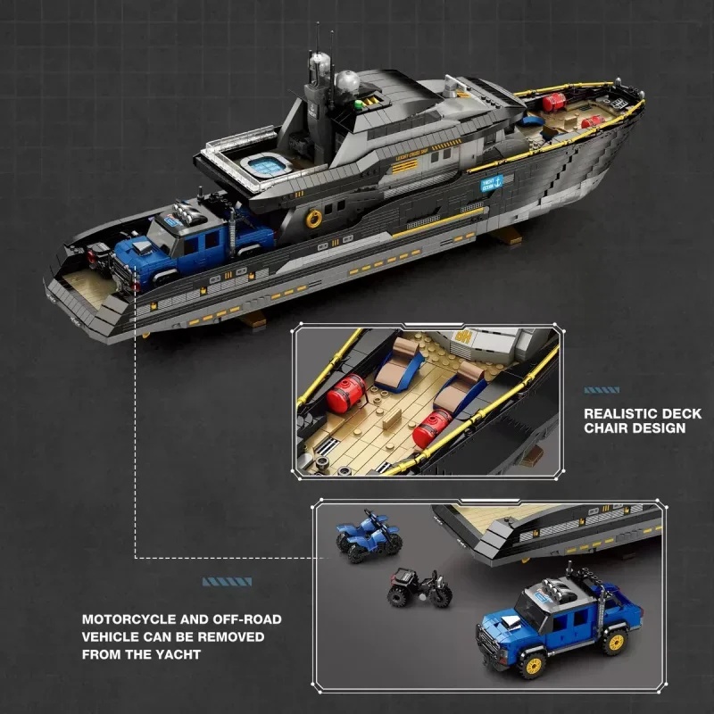 Reobrix 66103 Iate Gigante de  - Model Kit Yacht avaliação e preço