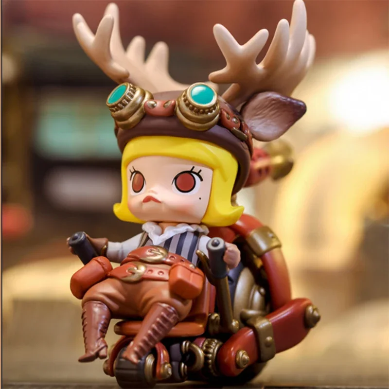 Pop mart molly steampunk anima - Model Kit Anime Girl avaliação e preço