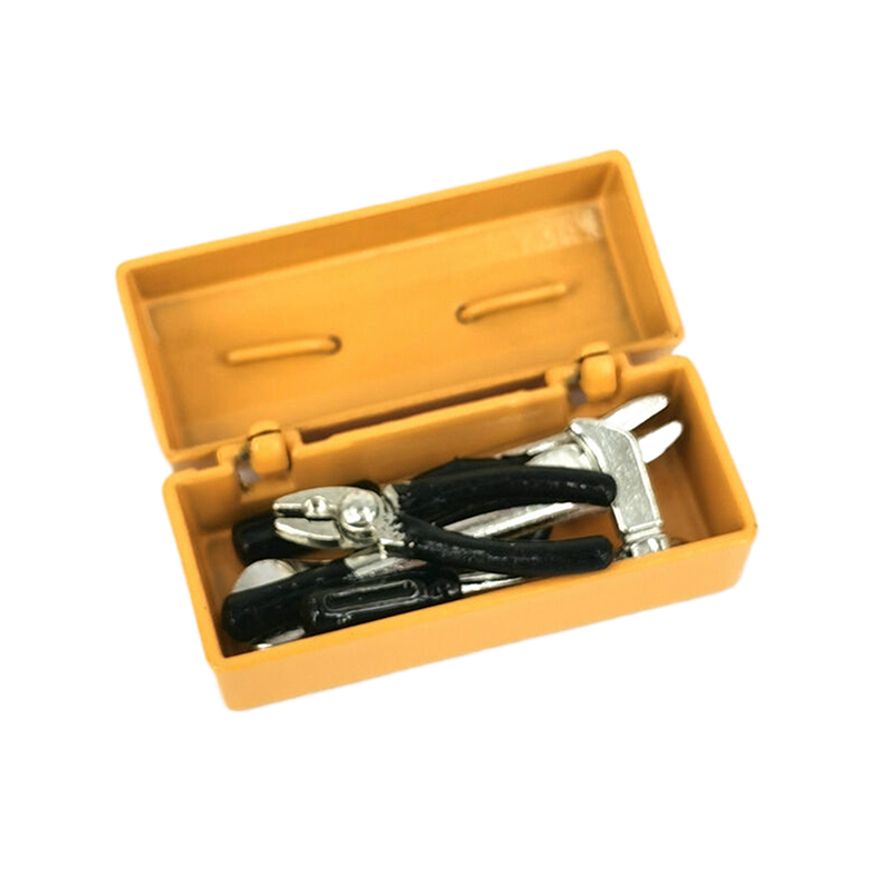 Dollhouse Miniature Toolbox, H - Model Kit Fantasy avaliação e preço