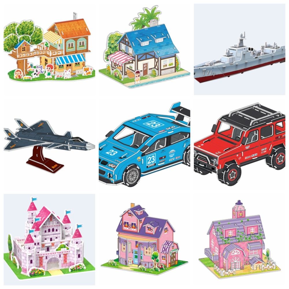 DIY montado edifício modelo de - Model Kit Eva avaliação e preço